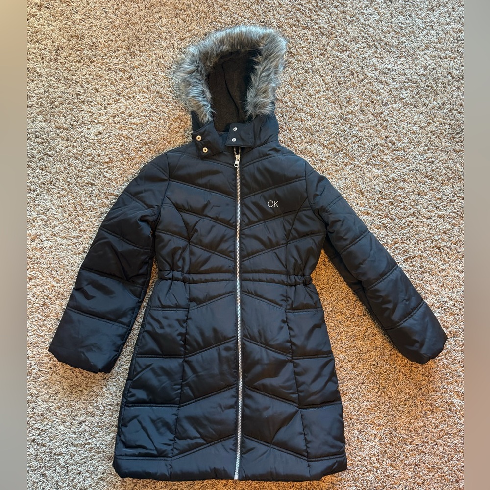 Calvin Klein Girl’s 12/14 (L) Winter Coat NWT